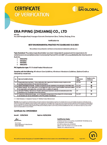 Best Environmental Practice PVC Best Environmental PVC