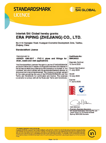 Standards Mark Certificate 3 Standards Mark Certificate 3